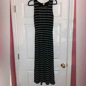 Merona Women’s Small Striped Maxi Dress
